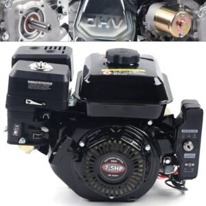 7.5hp 210cc 4-stroke gasoline engine, engine replacement single cylinder engine