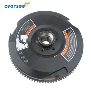859234T24 Flywheel For Mercury Outboard 2T 30 40 50 55 60HP 3 Cylinder 92 Teeth