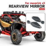 Adjustable Motorcycle Rearview Mirrors Side Mirror For Can-Am Can Am Maverick X3
