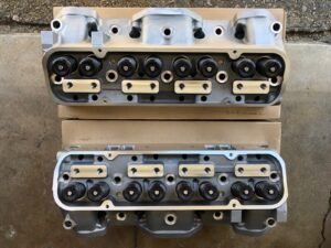 Alum Pontiac 400 455 215cc 72cc Ram Air IV Assembled Heads Hydraulic Flat Tappet - Image 2