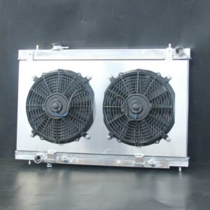 Aluminum Radiator + Fan Shroud For Nissan 350Z 3.5L V6 VQ35DE 2003-2006 2576 AT - Image 2