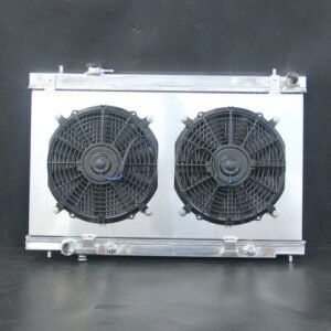 Aluminum Radiator + Fan Shroud For Nissan 350Z 3.5L V6 VQ35DE 2003-2006 2576 AT - Image 3