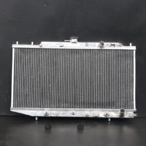 AT For Honda Civic CX DX EX LX DX HF Si L4 1.5L 88-91 2-Row Aluminum Radiator - Image 2