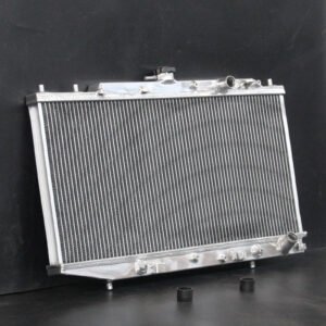 AT For Honda Civic CX DX EX LX DX HF Si L4 1.5L 88-91 2-Row Aluminum Radiator - Image 4
