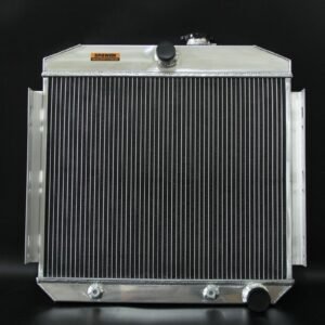 AT SPAWON For Chevrolet Bel Air 1955-1956 4Rows L6 3.8L 5056 Aluminum Radiator - Image 2