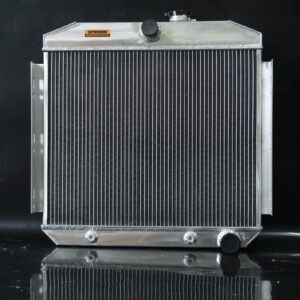 AT SPAWON For Chevrolet Bel Air 1955-1956 4Rows L6 3.8L 5056 Aluminum Radiator - Image 3