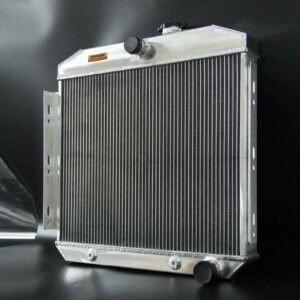 AT SPAWON For Chevrolet Bel Air 1955-1956 4Rows L6 3.8L 5056 Aluminum Radiator - Image 4