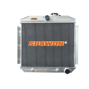 AT SPAWON For Chevrolet Bel Air 1955-1956 4Rows L6 3.8L 5056 Aluminum Radiator