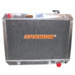AT SPAWON For Chevrolet Chevy II Nova 62-65 V8 4.6L 4Rows 6265 Aluminum Radiator