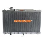 AT SPAWON For Honda CR-V EX EX-L LX 2007-2009 L4 3Row Aluminum Radiator