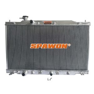 AT SPAWON For Honda CR-V EX EX-L LX 2007-2009 L4 3Row Aluminum Radiator