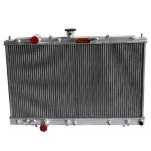 AT SPAWON For Mitsubishi Mirage DE ES LS L4 1997-2002 1907 Aluminum Radiator - Image 2