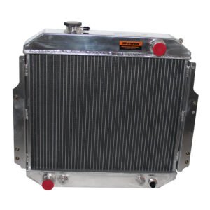 AT SPAWON For Nissan Forklift A10-A25 H20 OEM 2146090H10 88-92 Aluminum Radiator - Image 2