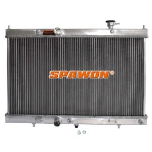 AT SPAWON For Nissan Rogue 2.0 2.5 2014-2020 X-Trail L4 3Row Aluminum Radiator