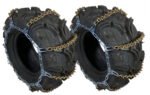 ATV Tire Chains 25x10x12 Yamaha Suzuki Polaris Honda Can Am Kawasaki