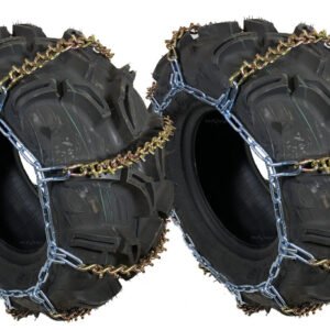 ATV Tire Chains 25x10x12 Yamaha Suzuki Polaris Honda Can Am Kawasaki