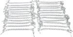 ATV/UTV 11-V Bar Snow Chains - O.S. For Use On 27" & 28" Tires - 1 Pair 11VO