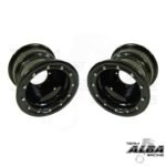 Banshee 350 Warrior Rear Wheels Beadlock 9x8 3+5 4/115 Alba Racing BB