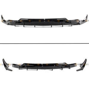BLACK PERFORMANCE REAR BUMPER DIFFUSER W/ EXTENSIONS FOR 2017-2023 TESLA MODEL 3 - Image 3