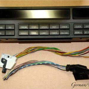 BMW E36 18 BUTTON ON BOARD COMPUTER CHECK CONTROL (OBC) CONVERSION KIT + WIRES !