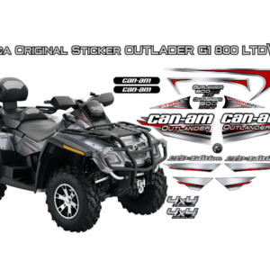 BRP can-am Outlander G1 800 Max LTD Edition DECAL sticker Kit