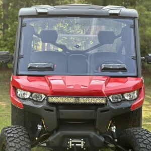 Can-Am Defender HD5 HD7 HD8 HD9 HD10 & Max Vented Full Front Windshield 2016-24