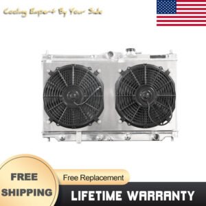 Car Accessories For Honda Prelude 93-96 Accord 90-93 Cooling Fan Shroud Radiator