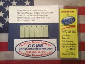 CCMS Mercury/Mariner 200EFI/Carb 225-250hp.6 Leaf Rubber Coated Cage PN.266S