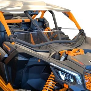 Clearly Tough Can-Am Maverick X3 XRC Half Windshield - Short Height -13 1/4"Tall