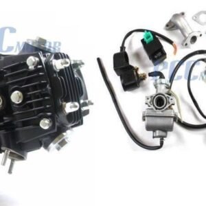 COMPLETE 110CC ENGINE FULLY AUTO ELECTRIC START CARB HARNESS QUAD PIT BIKE EN15