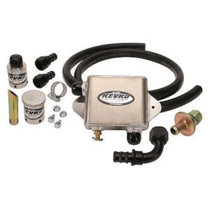 Crankcase Evacuation System Kit Weld On 12AN Hose Fits 1-3/8” Breathers
