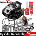 Crankshaft Cylinder Piston Crank Motor Rebuild Kit For Yamaha Blaster 200 88-06