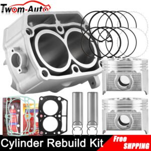 Cylinder Head Piston Gasket Top End Kit for Polaris RZR 4 800/800/S 800 08-2014