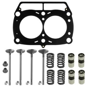 Cylinder Intake Exhaust Valve Gasket Kit for Polaris Ranger XP 700 4X4 2005-08