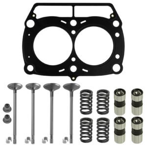 Cylinder Intake Exhaust Valve Gasket Kit for Polaris RZR 800 EFI 2008-2010