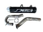Dasa Exhaust Complete System Black Classic Edition Yamaha YFZ450R YFZ450X
