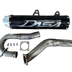 Dasa Exhaust Complete System Black Classic Edition Yamaha YFZ450R YFZ450X
