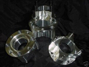 DUNEGEAR POLARIS RZR 170 UTV BILLET WHEEL SPACERS 2 INCH MADE IN USA - Image 3