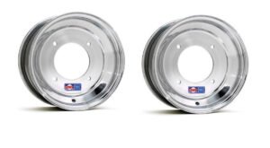 DWT Polished 10" 2+3 Front and 9" Rear Wheels Rims TRX 450R 400EX 250R 250 300 - Image 3