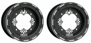 DWT ROK'N LOK Front Black Beadlock Rim Wheels 10" 10x5 3+2 4/156 Raptor 700 700R - Image 3