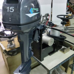 electric outboard Front Remote Control 15HP,72V_Peak30Kw_waterCool kit by FedEx