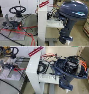 electric outboard Front Remote Control 15HP,72V_Peak30Kw_waterCool kit by FedEx - Image 4