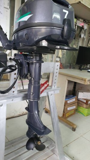 electric outboard48v 7HP 5.3KwPeak12KwWaterCool Tiller Hi Torque ratio2.1, FedEx - Image 3