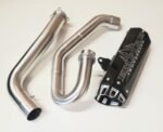 Empire Industries Black G2 Full System Exhaust Pipe Yamaha Raptor 700 2015+