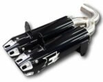 Empire Industries Dual Slip On Exhaust System Pipe Can-Am Renegade 1000 XMR Blk