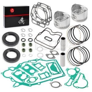 Engine Top End Rebuild Kit STD Piston Gasket For Kawasaki Mule 4000 4010 Trans