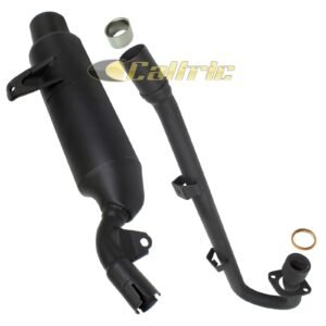 Exhaust Muffler W/Exhaust Pipe & Gaskets for Honda TRX300EX Sportrax 300 93-2008