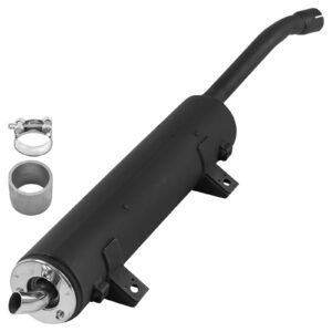 Exhaust Muffler W/ Gasket For Yamaha Big Bear 400 YFM400F YFM 400F 4X4 2000-2006