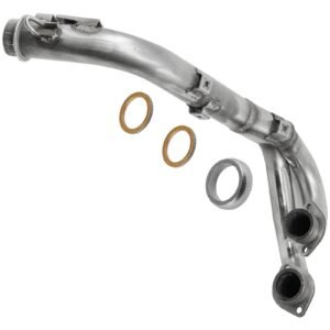 Exhaust Pipe With Gaskets For Yamaha Grizzly 700 YFM700FGPSE 4x4 SP FI 2009-2013