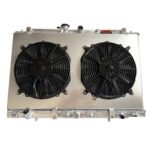 Fit 2001-2003 Acura CL TL Type-S 3.2L V6 J32A2 Aluminum Radiator + Fan Shroud MT